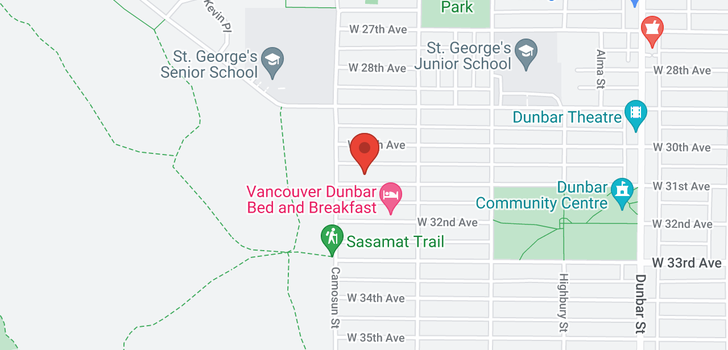 map of 4063 W 31ST AVENUE